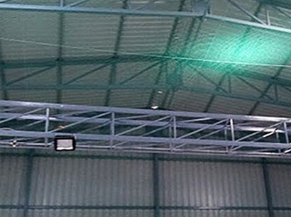 Industrial Bird Netting Installation in Vapi by AS Enterprises