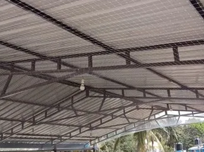 Commercial Bird Netting Installation in Vapi by AS Enterprises Solution