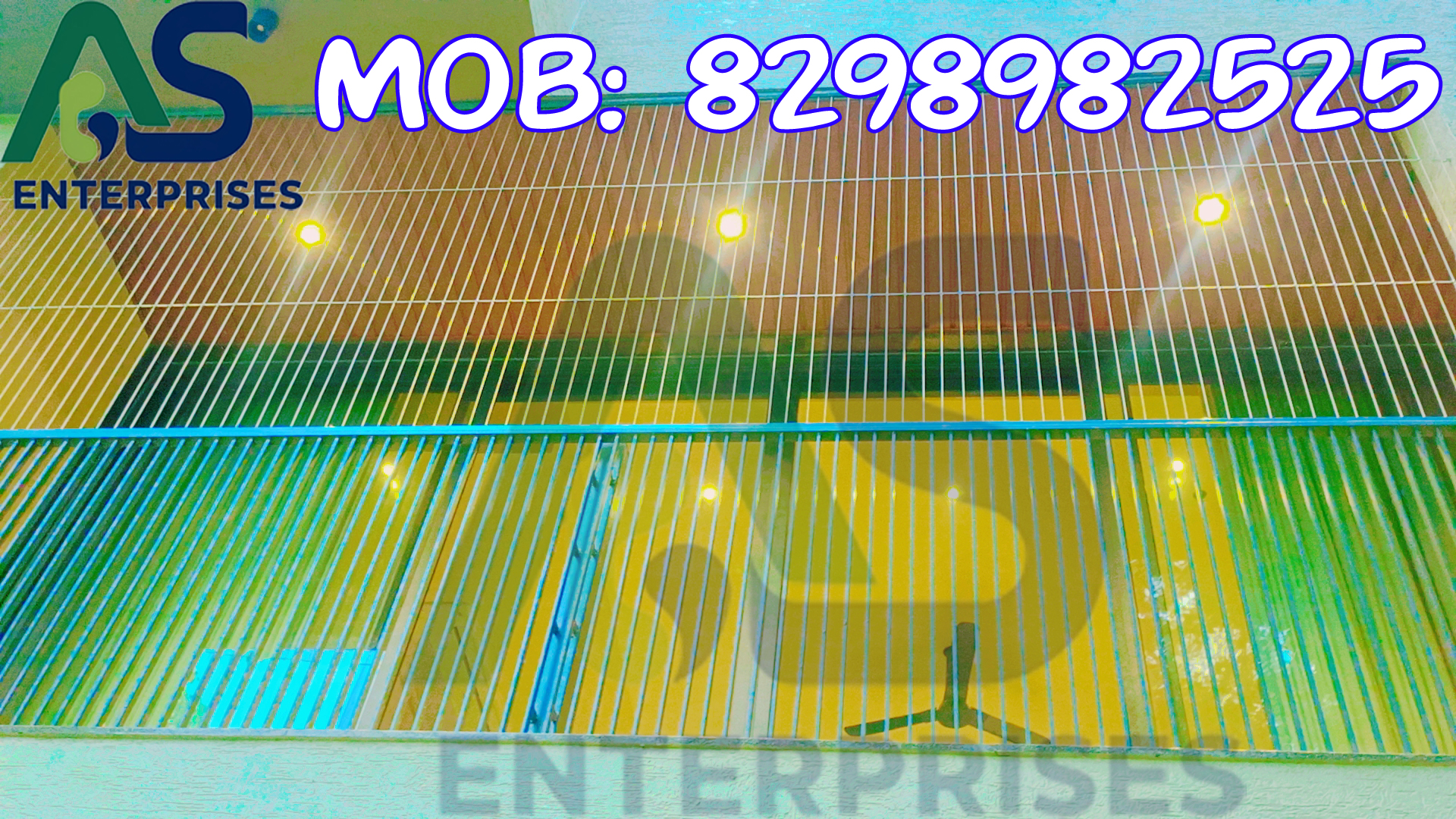 Window view with grill